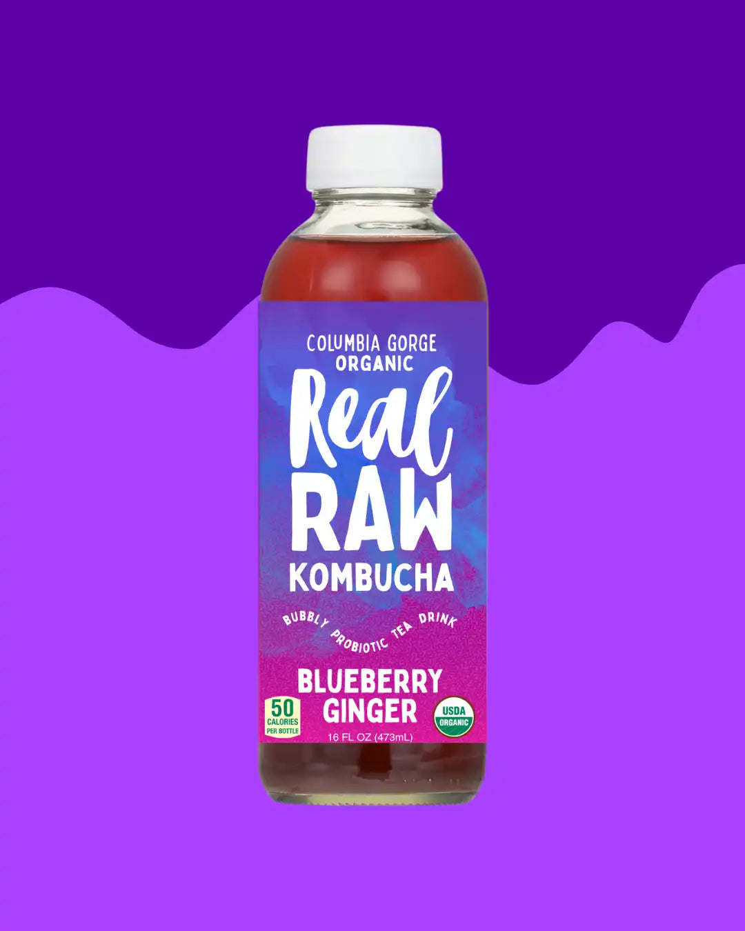 Blueberry Ginger Kombucha