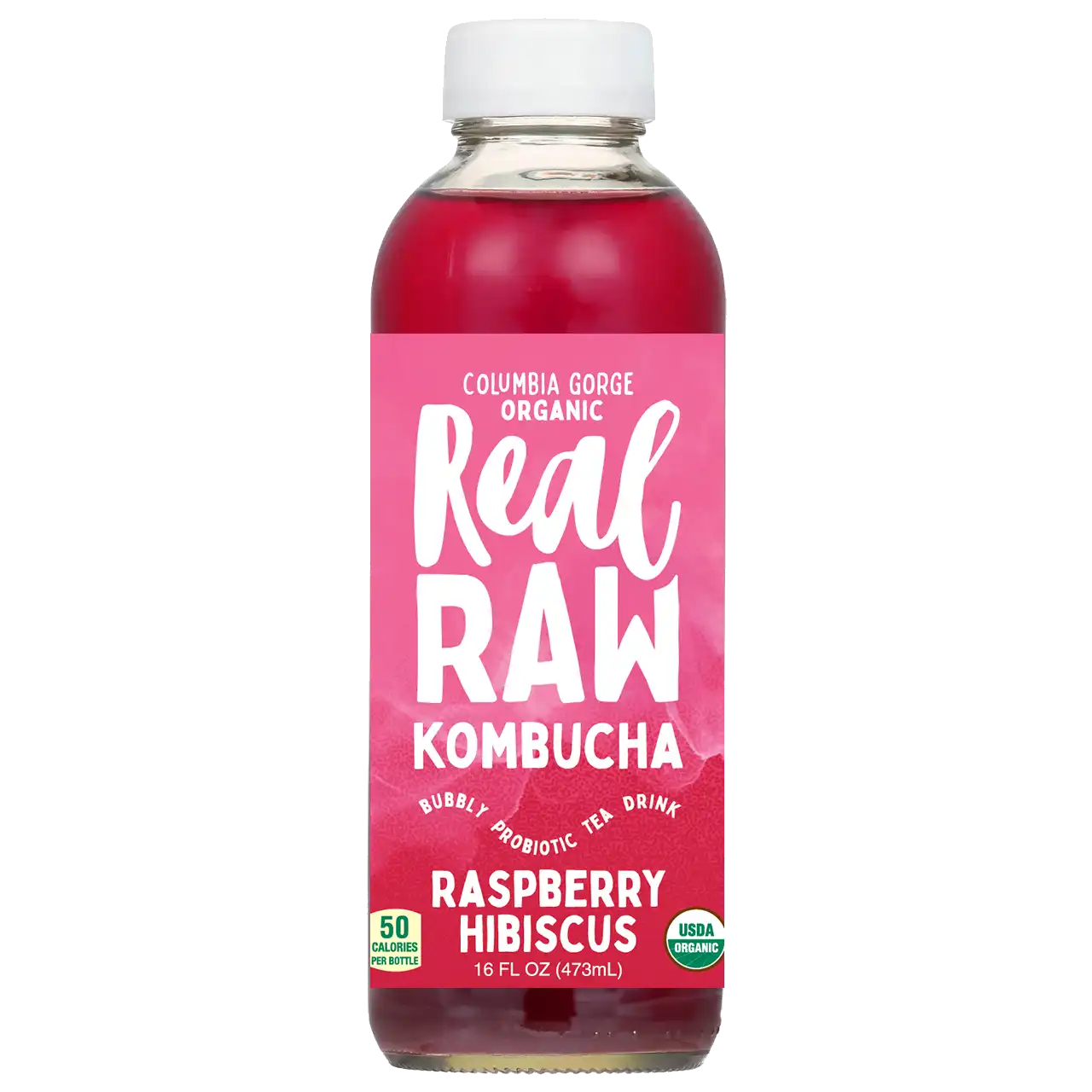 Raspberry Hibiscus Kombucha